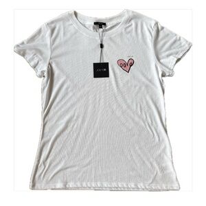 Joe's Jeans "Love" T-shirt, Size Small, White, NWT